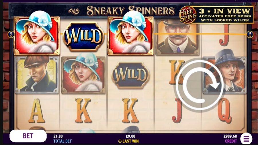Sneaky Spinners Bonus En - partycasino-canada