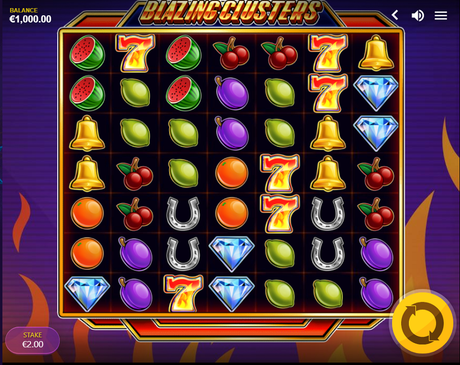 Blazing Clusters Slot - partycasino-canada