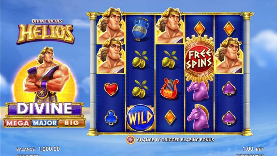 Divine Riches Helios Slot En Image - partycasino-canada