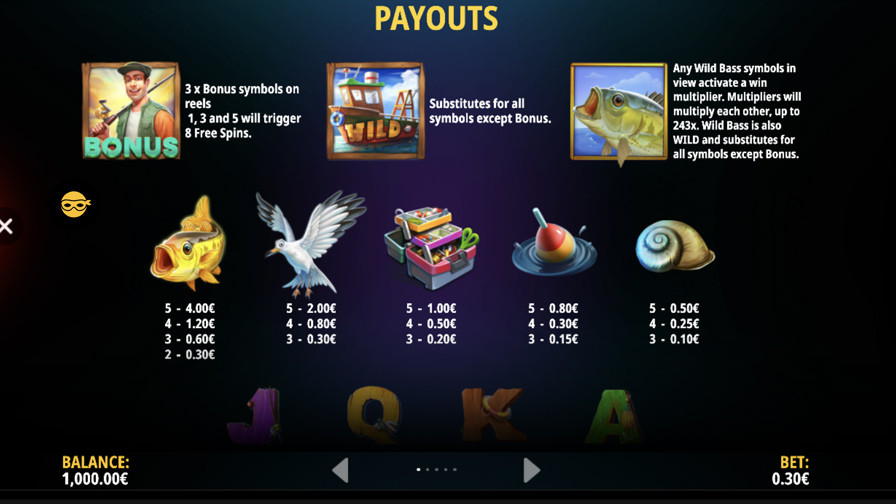 Hook Em Up Frenzy Symbols Eng - partycasino-canada