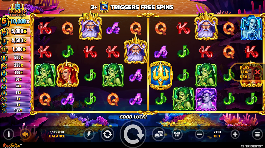 15 Tridents Slot - partycasino-canada