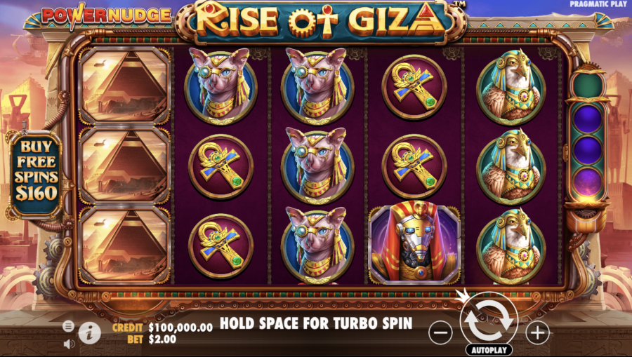 Rise Of Giza Powernudge Lobby - partycasino-canada