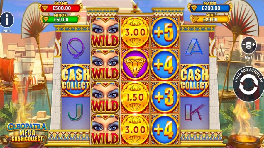 Cleopatra Mega Cash Collect Slot En - partycasino-canada