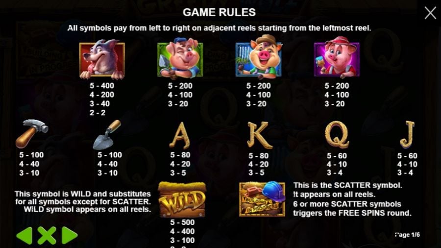 Greedy Wolf Feature Symbols En - partycasino-canada