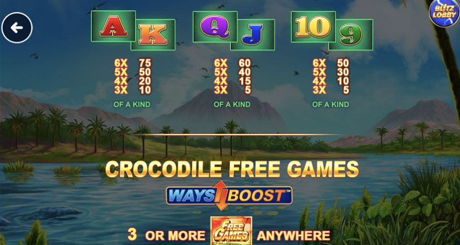 Crocodile Xtreme Blitz Symbols Eng - partycasino-canada