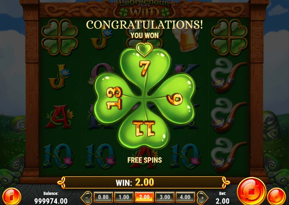 Leprechaun Goes Wild Bonus - partycasino-canada
