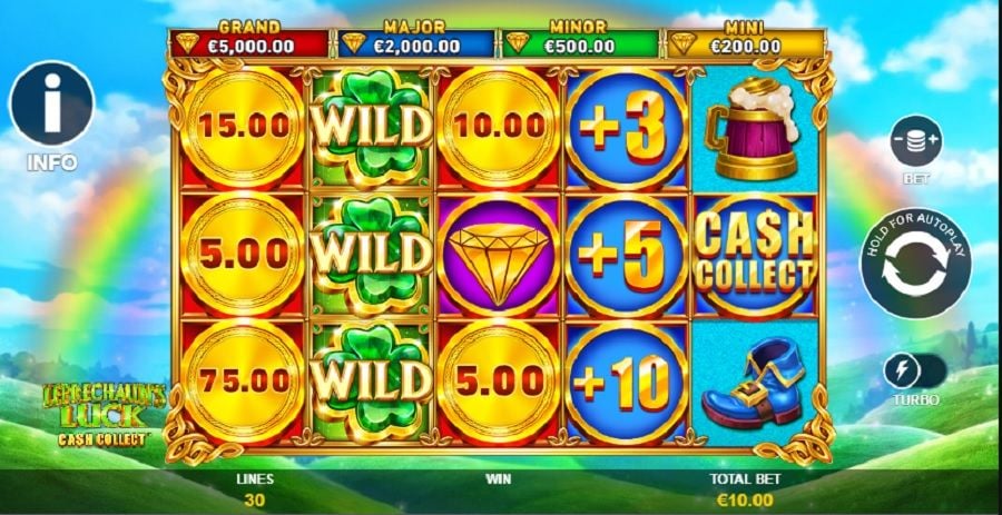 Leprechauns Luck Cash Collect 1 - partycasino-canada