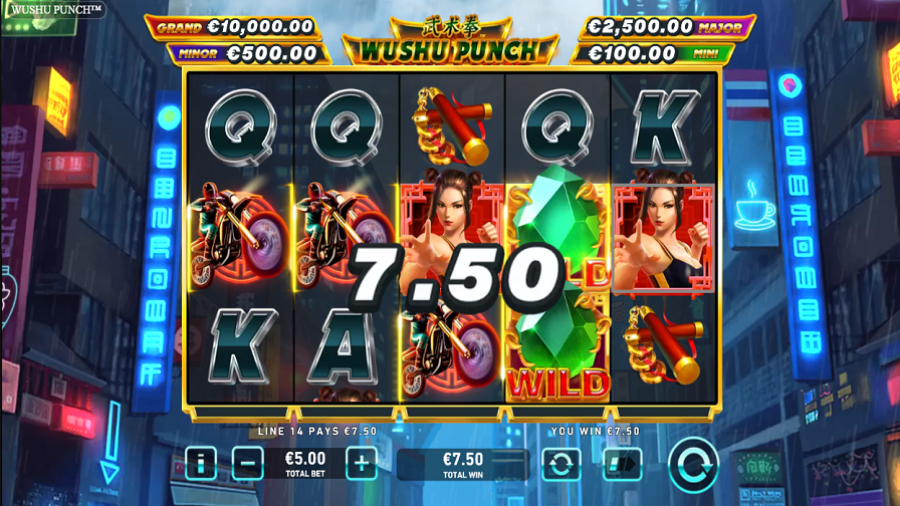 Wushu Punch Bonus - partycasino-canada