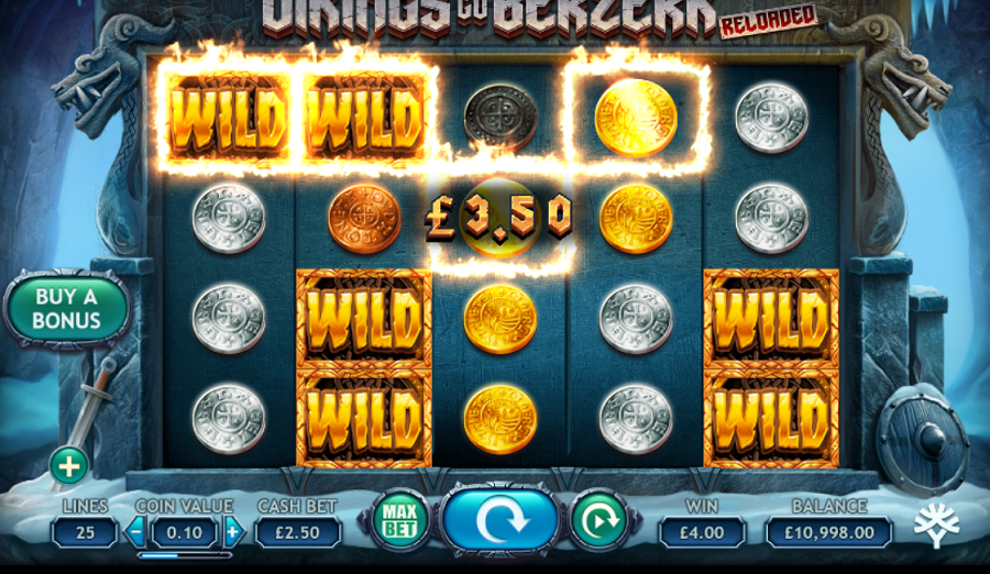 Vikings Go Berzerk Reloaded Bonus - partycasino-canada