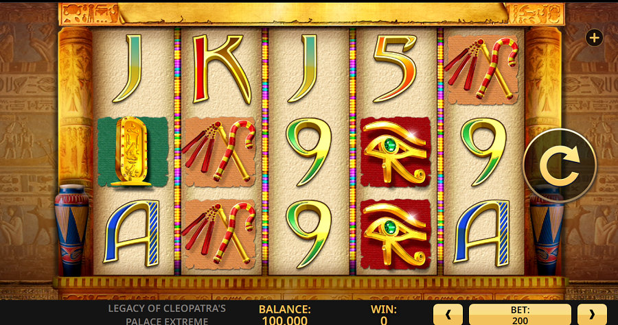 The Legacy Of Cleopatras Palace Extreme Slot - partycasino-canada