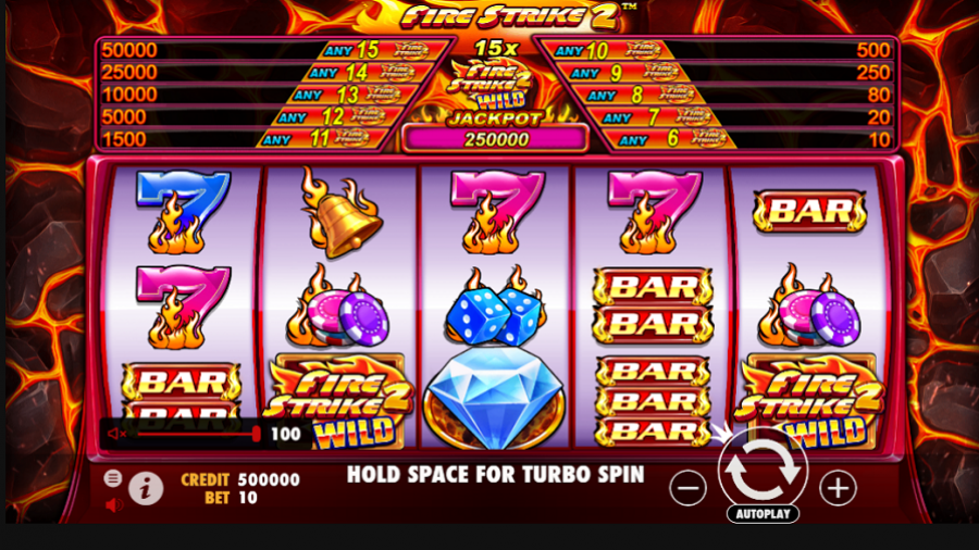 Fire Strike 2 Slot - partycasino-canada