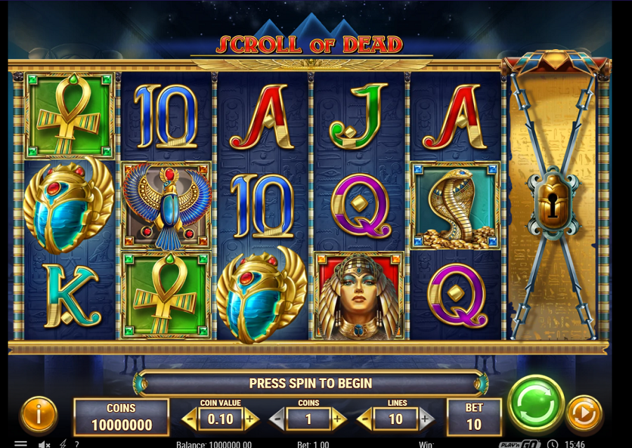 Scroll Of Dead Slot - partycasino-canada