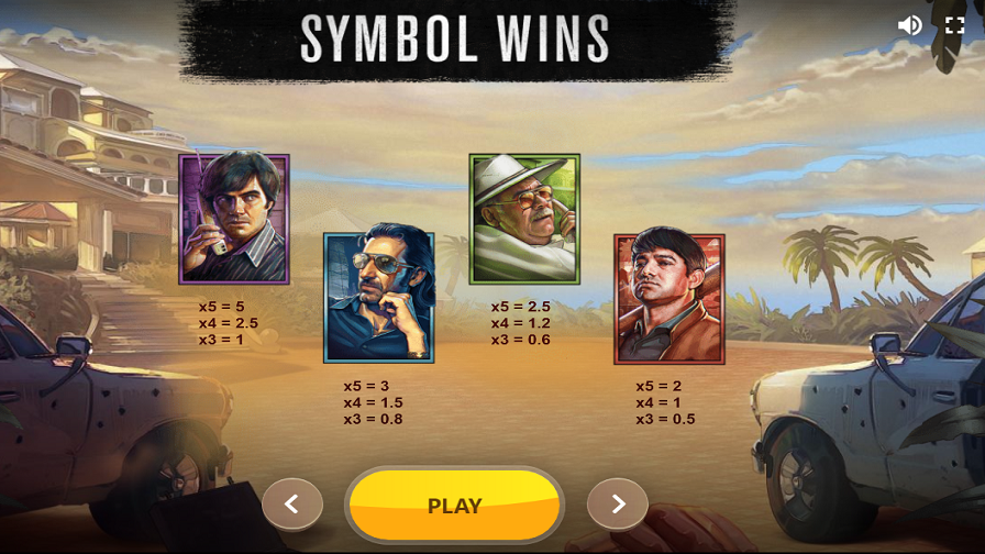 Narcos Mexico Feature Symbols - partycasino-canada