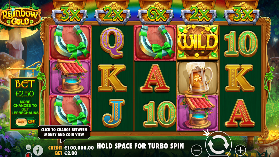 Rainbow Gold Slot - partycasino-canada
