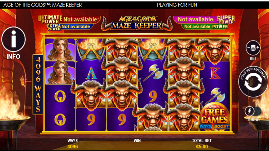 Age Of The Gods Maze Keeper Slot - partycasino-canada