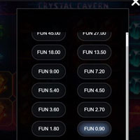 Crystal Cavern Bet - partycasino