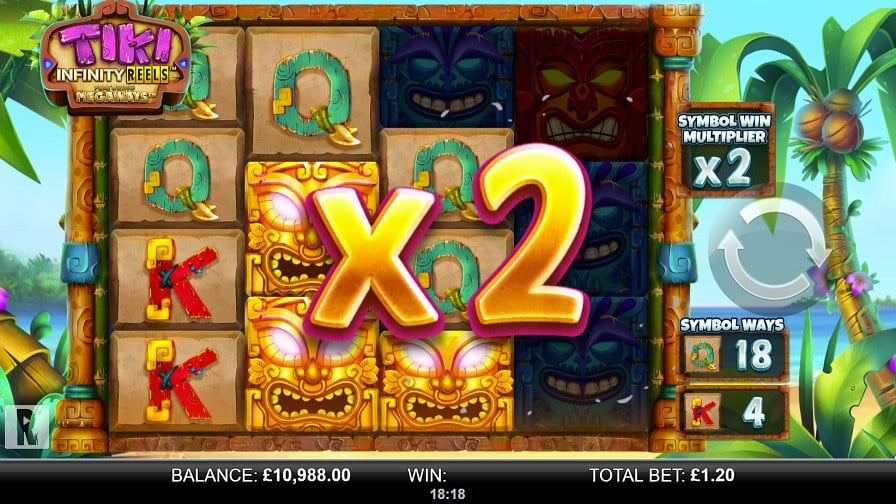 Tiki Infinity Reels Megaways Bonus Eng - partycasino