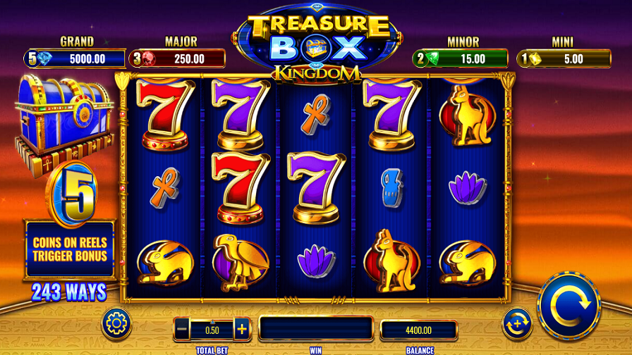Treasure Box Kingdom Slot - partycasino
