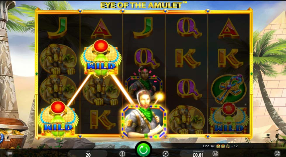 Eye Of The Amulet Win - partycasino