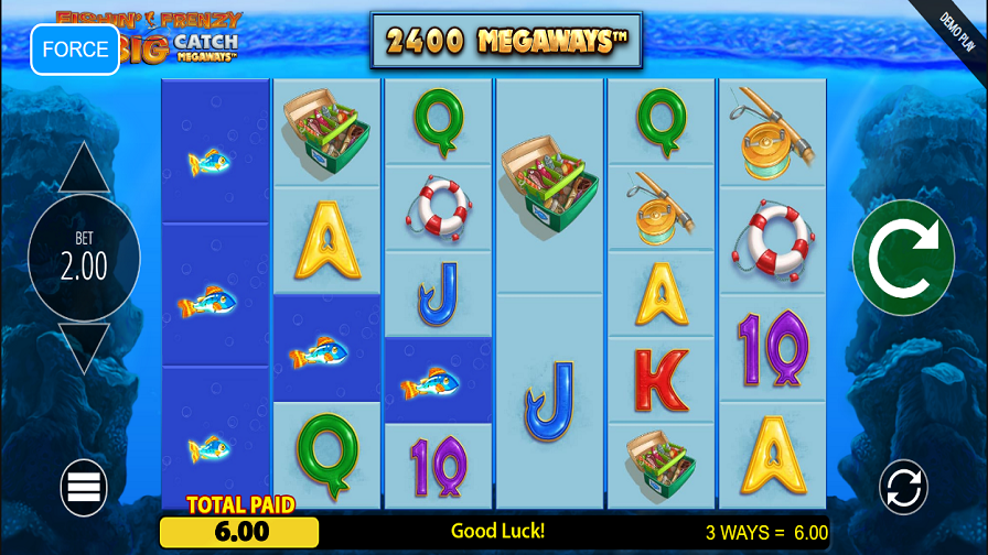 Fishin Frenzy The Big Catch Megaways Bonus - partycasino