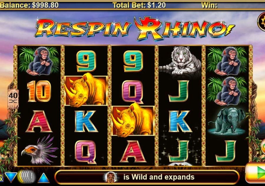 Respin Rhino - partycasino