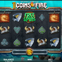 11 Coins Of Fire Slot - partycasino
