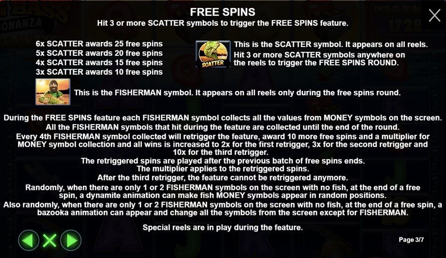 Big Bass Bonanza Megaways Bonus - partycasino