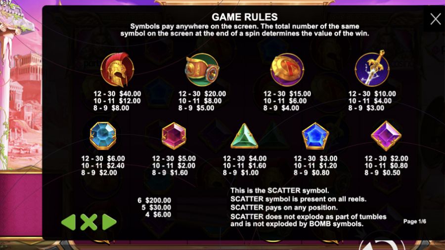 Sword Of Partycasino Symbols - partycasino