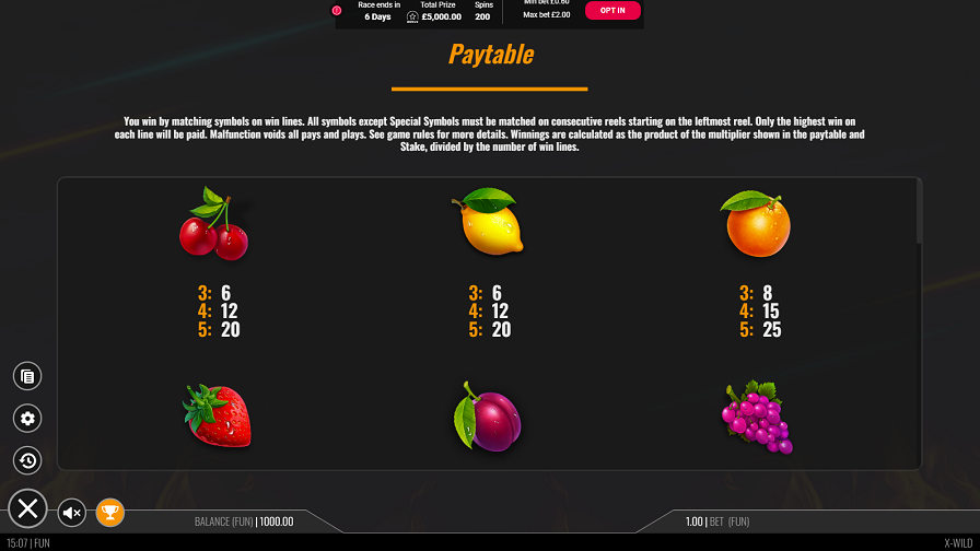 X Wild Feature Symbols Eng - partycasino