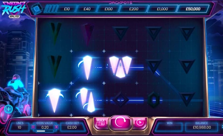 Neon Rush Win - partycasino