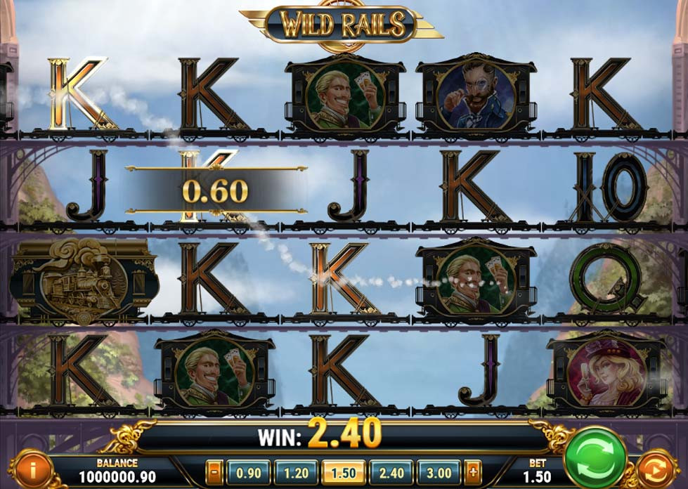 Wild Rails Win - partycasino