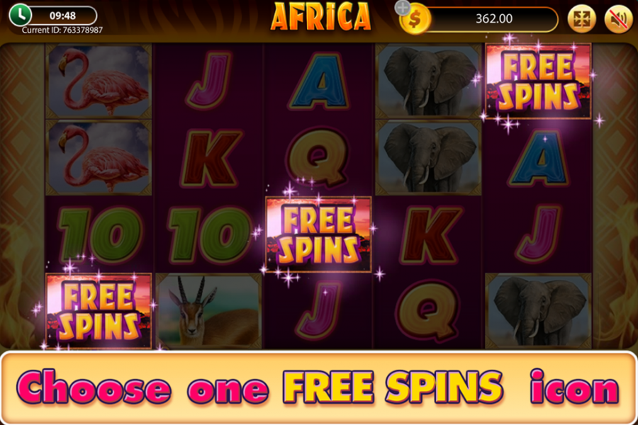 Africa Free Spins - partycasino