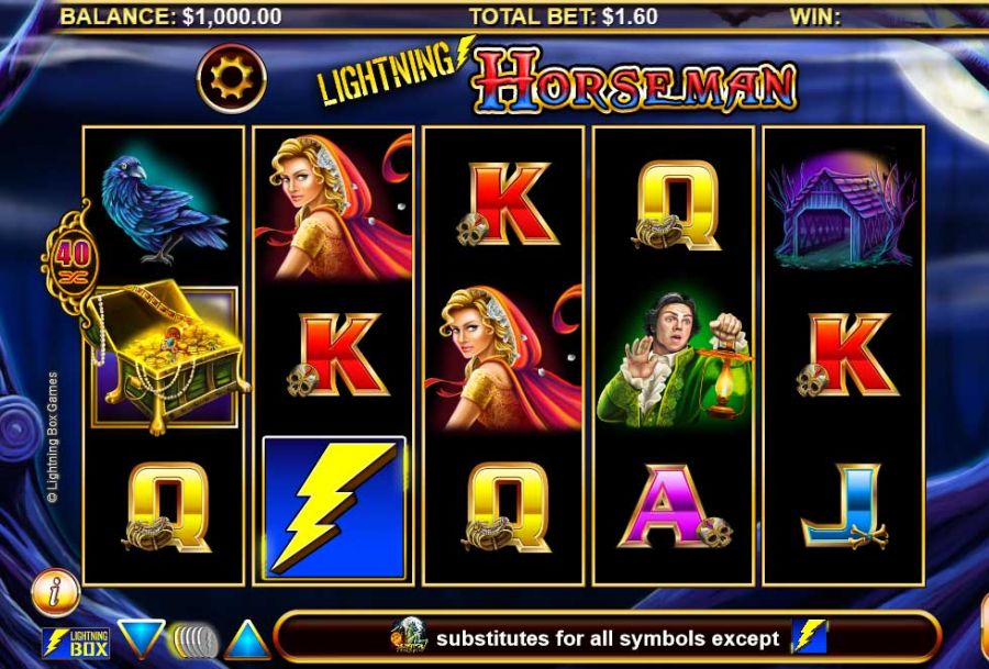 Lightning Horseman - partycasino