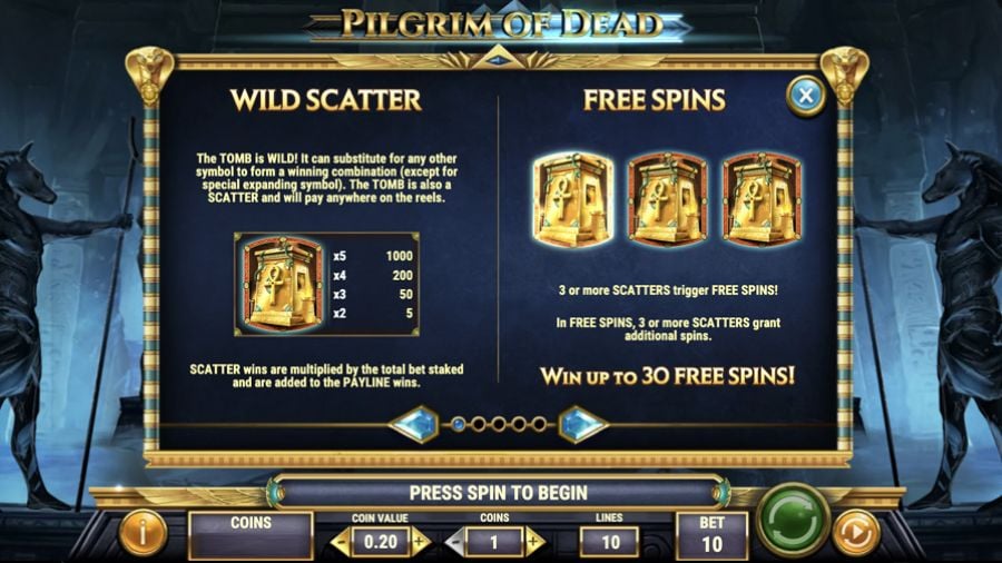 Pilgrim Of Dead Symbols Eng - partycasino