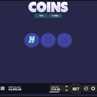 Coins Dare2win Bet - partycasino