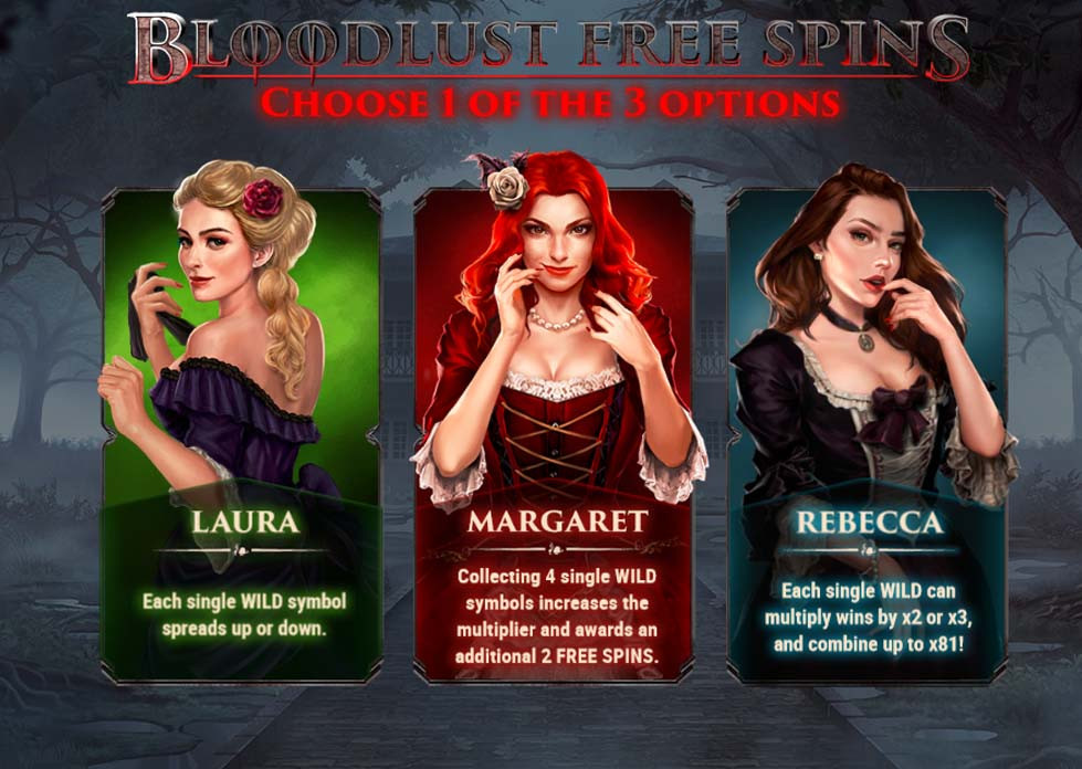 Wild Blood 2 Bonus - partycasino