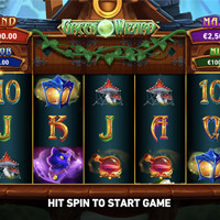 Fire Blaze Green Wizard Slot - partycasino