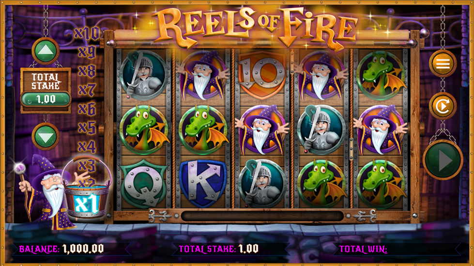 Reels Of Fire - partycasino