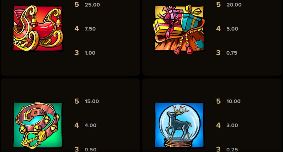 Santa Vs Rudolph Feature Symbols - partycasino