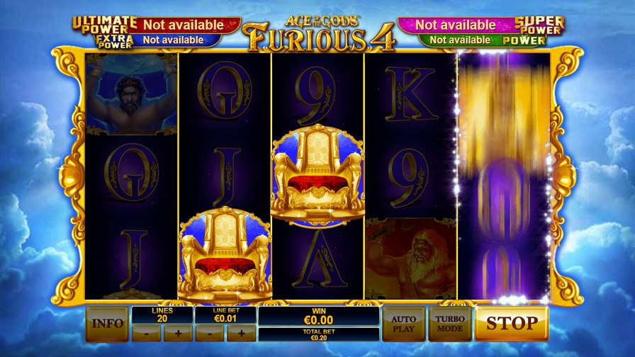 Age Of The Gods Furious 4 Bonus Eng - partycasino