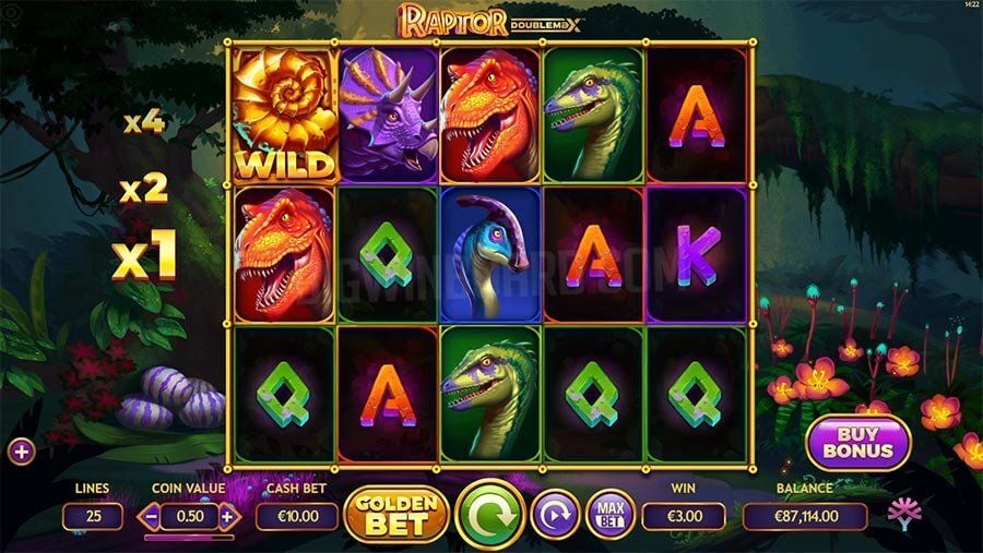 Raptor Doublemax Slot Base - partycasino