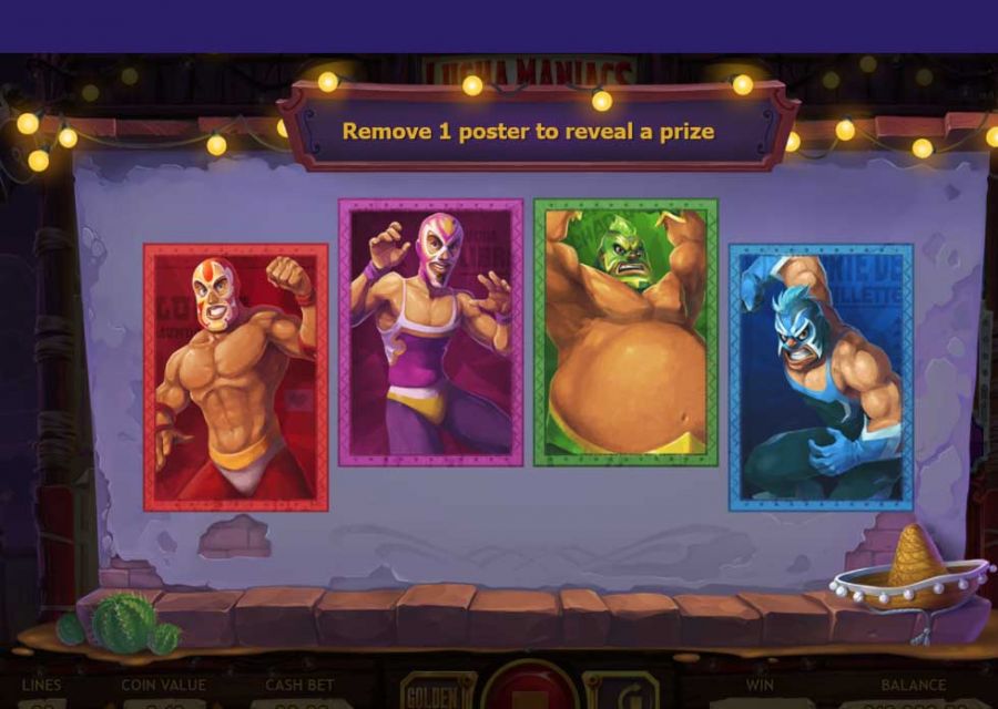 Lucha Maniacs Bonus - partycasino