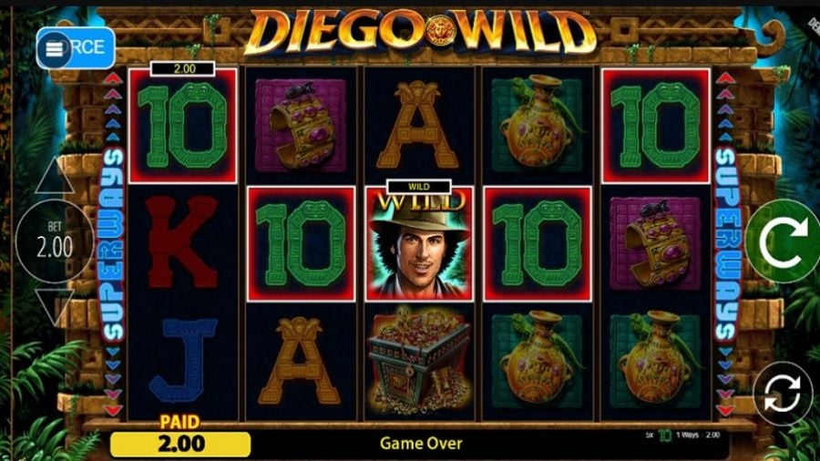 Diego Wild Bonus Amended - partycasino
