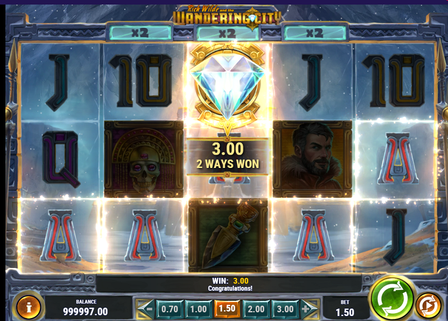 Rich Wilde And The Wandering City Bonus - partycasino