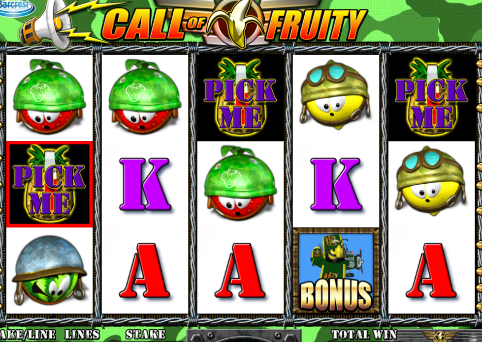 Call Of Fruity Bonus - partycasino