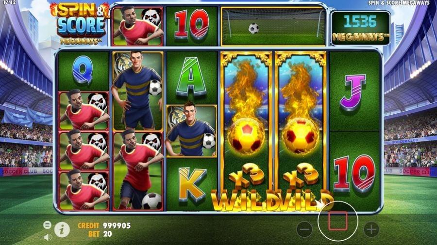Spin And Score Megaways Bonus Eng - partycasino