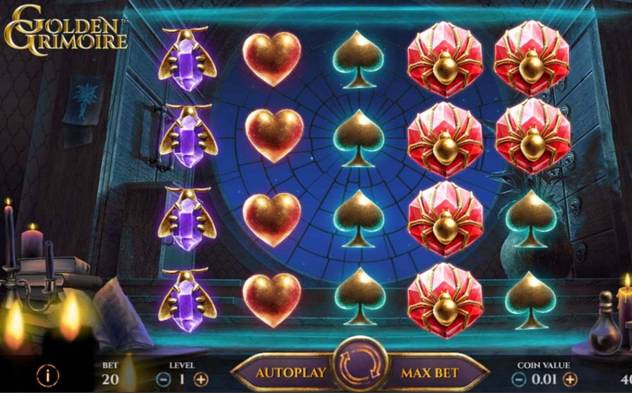 Golden Grimoire - partycasino