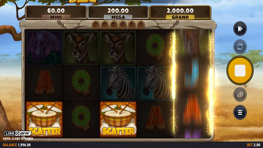 Akiva Claws Of Power Bonus Eng - partycasino