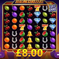 Blazing Clusters Bonus - partycasino