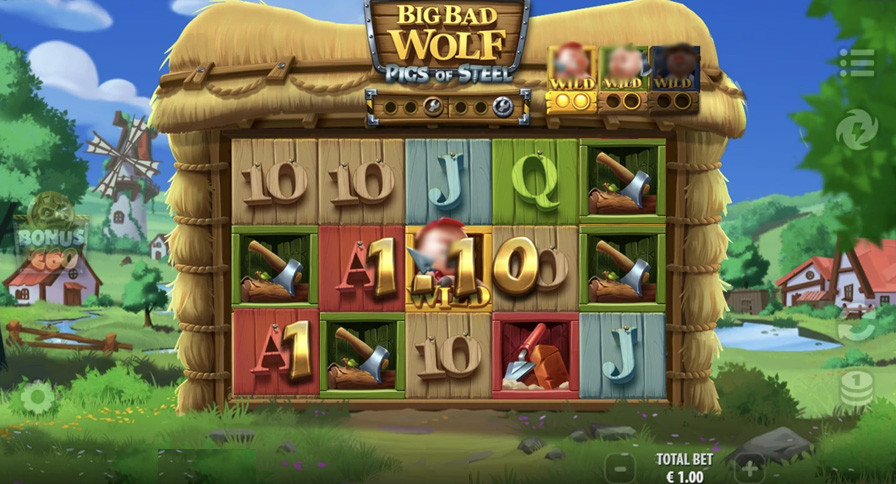 Big Bad Wolf Pigs Of Steel Slot - partycasino